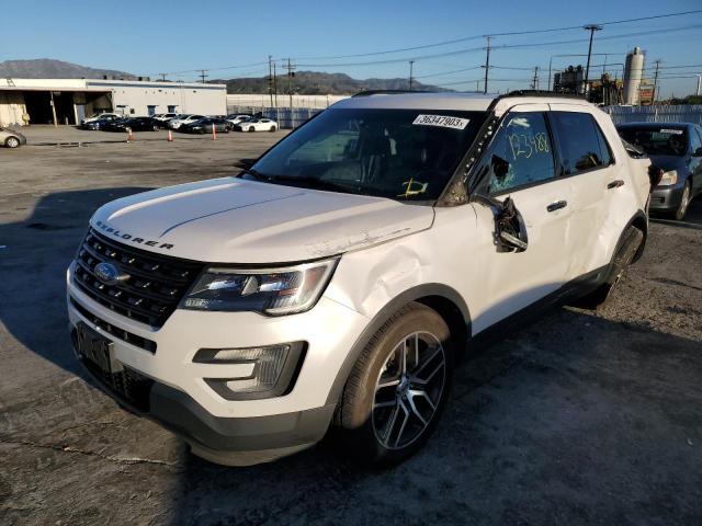 FORD EXPLORER S 2016 with VIN 1FM5K8GT9GGB18687 - Photo from auction