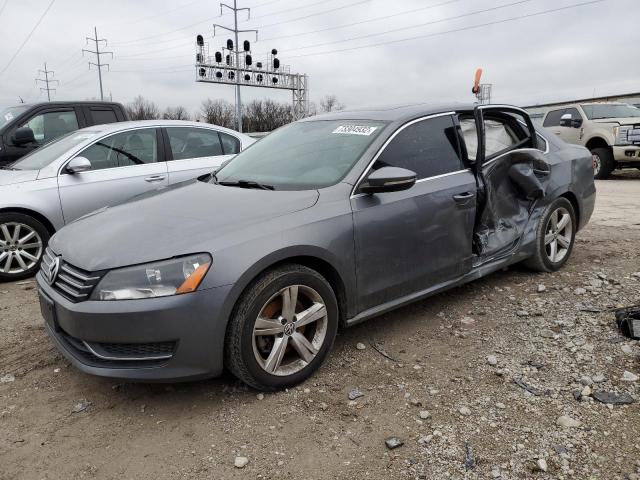VOLKSWAGEN PASSAT SE 2012 with VIN 1VWBP7A33CC051434 - Photo from auction