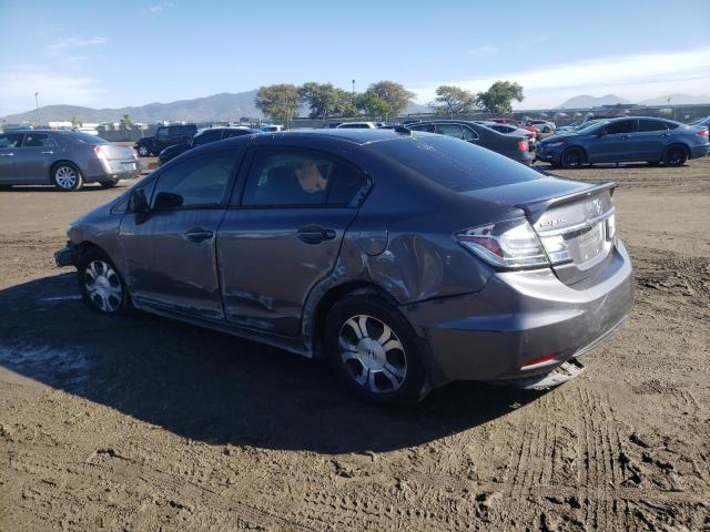 Photo 2 from auction – 2014 HONDA CIVIC HYBR with VIN 19XFB4F20EE201366