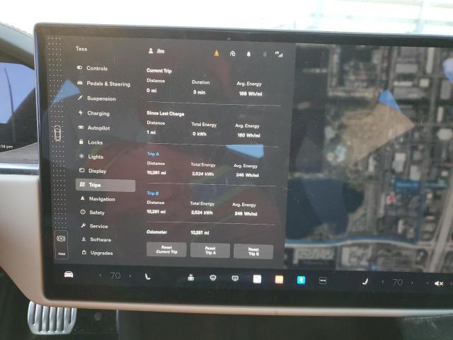 Photo 9 from auction – 2022 TESLA MODEL S with VIN 5YJSA1E51NF471051