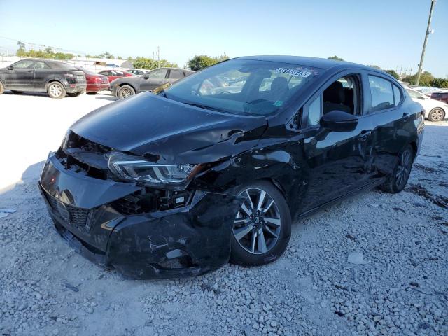 NISSAN VERSA SV 2021 with VIN 3N1CN8EV9ML871623 - Photo from auction