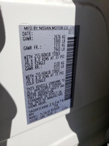 Photo 14 from auction – 2022 NISSAN PATHFINDER with VIN 5N1DR3CA6NC212478
