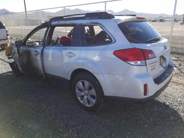 Photo 2 from auction – 2010 SUBARU OUTBACK 2. with VIN 4S4BRBKC7A3377132