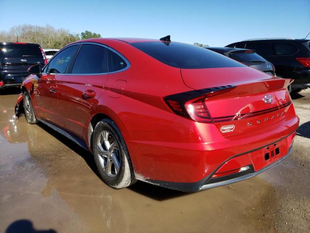 Photo 2 from auction – 2021 HYUNDAI SONATA SE with VIN 5NPEG4JA2MH100867
