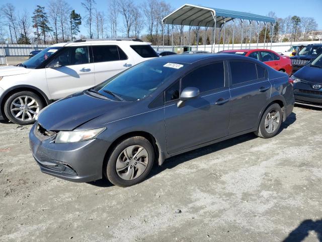 Photo 1 from auction – 2013 HONDA CIVIC LX with VIN 2HGFB2F59DH519957
