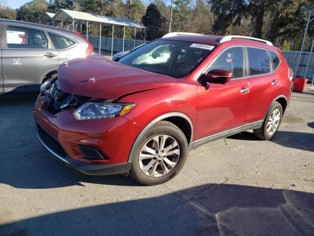 NISSAN ROGUE S 2015 with VIN KNMAT2MT0FP520484 - Photo from auction