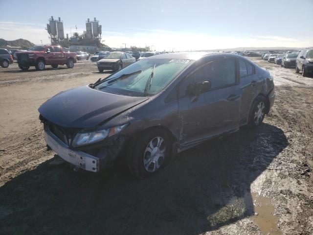 HONDA CIVIC HYBR 2014 with VIN 19XFB4F20EE201366 - Photo from auction