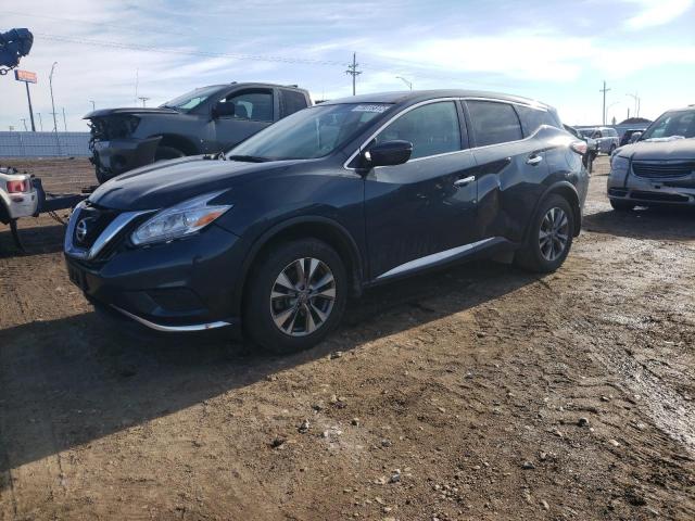 NISSAN MURANO S 2016 with VIN 5N1AZ2MH3GN149159 - Photo from auction