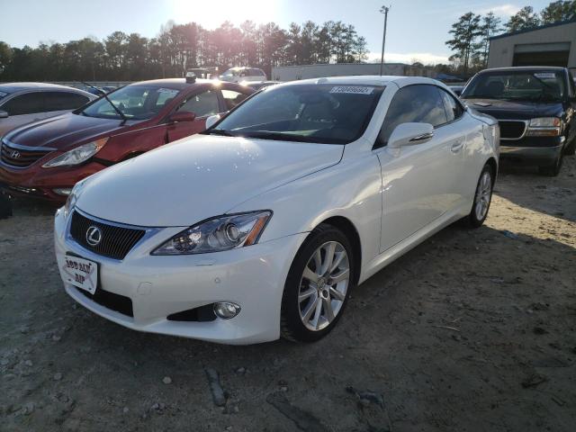 LEXUS IS 250 2010 with VIN JTHFF2C21A2504479 - Photo from auction