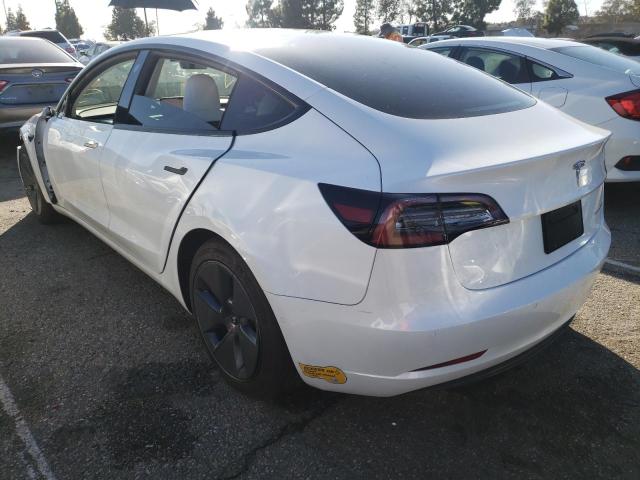Photo 2 from auction – 2022 TESLA MODEL 3 with VIN 5YJ3E1EB5NF195682