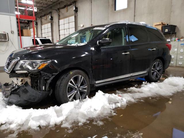 NISSAN PATHFINDER 2017 with VIN 5N1DR2MM1HC605893 - Photo from auction