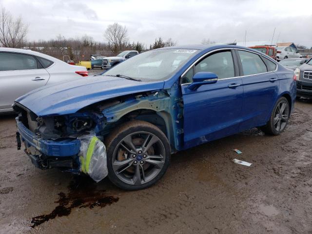 FORD FUSION SPO 2017 with VIN 3FA6P0VP7HR188982 - Photo from auction