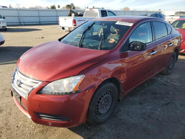 Photo 1 from auction – 2015 NISSAN SENTRA S with VIN 3N1AB7AP1FY336311