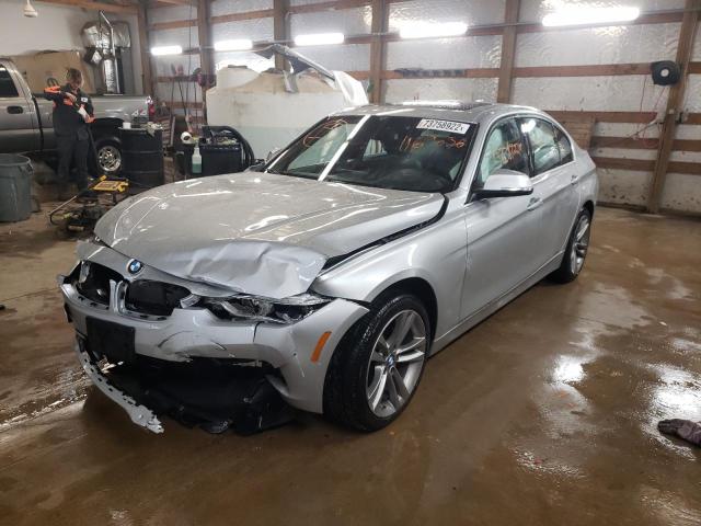 BMW 330 XI 2018 with VIN WBA8D9G50JNU69636 - Photo from auction