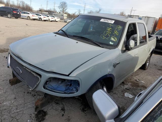 FORD F150 SUPER 2001 with VIN 1FTRW07L71KA83860 - Photo from auction