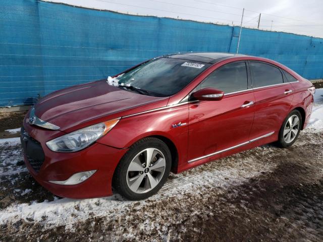 HYUNDAI SONATA HYB 2011 with VIN KMHEC4A42BA013878 - Photo from auction
