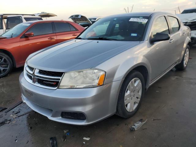 DODGE AVENGER SE 2014 with VIN 1C3CDZAB5EN199955 - Photo from auction