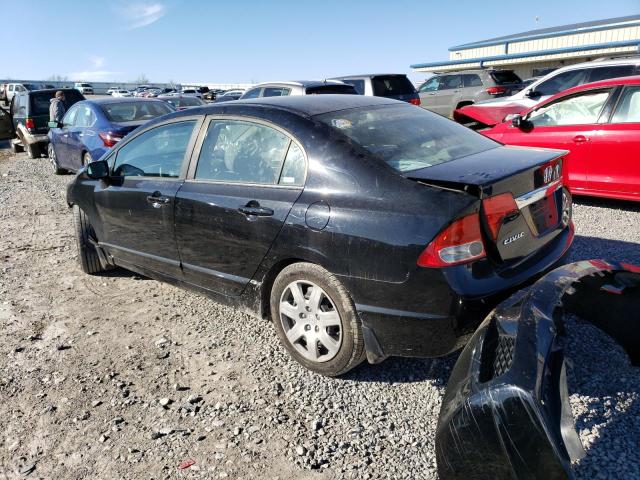 Photo 2 from auction – 2009 HONDA CIVIC LX with VIN 19XFA16569E020743