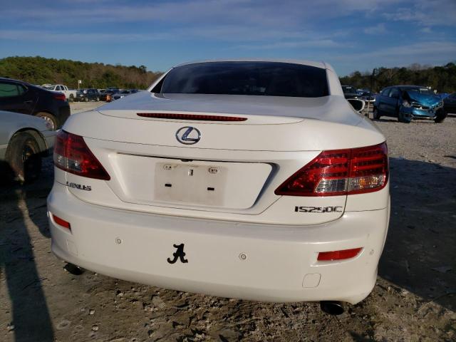 Photo 6 from auction – 2010 LEXUS IS 250 with VIN JTHFF2C21A2504479