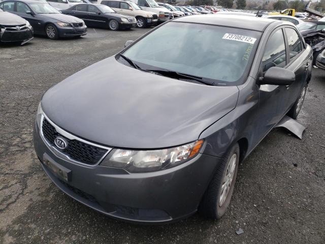 KIA FORTE EX 2013 with VIN KNAFU4A27D5739281 - Photo from auction