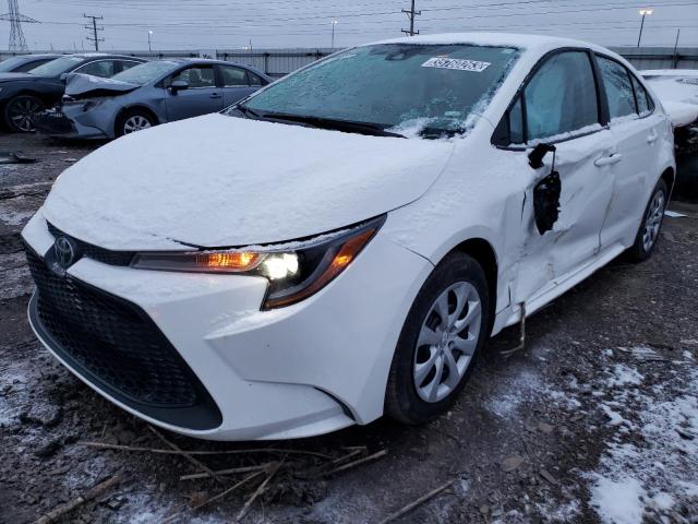 TOYOTA COROLLA LE 2022 with VIN 5YFEPMAE9NP326993 - Photo from auction