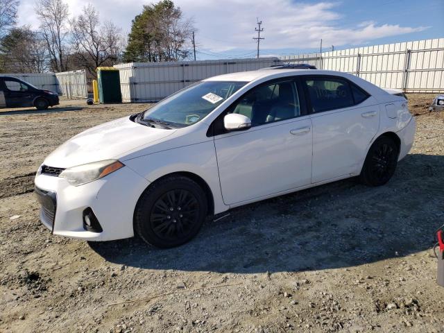 TOYOTA COROLLA L 2015 with VIN 2T1BURHE0FC370266 - Photo from auction
