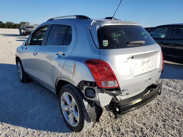 Photo 2 from auction – 2016 CHEVROLET TRAX LTZ with VIN KL7CJMSB5GB681185