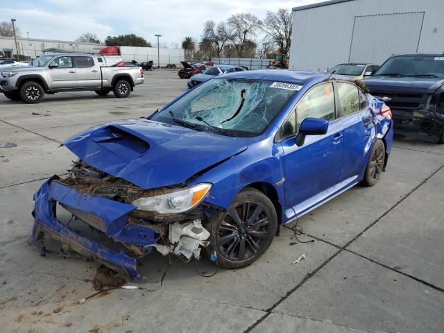 SUBARU WRX 2018 with VIN JF1VA1A64J9803313 - Photo from auction