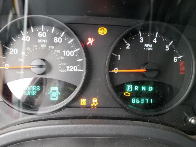 Photo 9 from auction – 2009 JEEP PATRIOT SP with VIN 1J8FF28B49D120831
