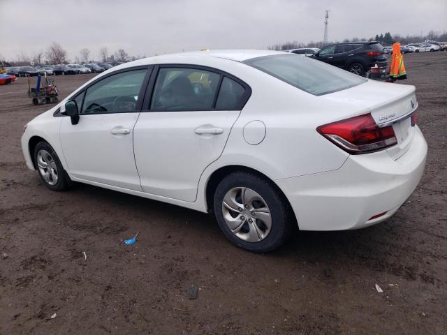 Photo 2 from auction – 2013 HONDA CIVIC LX with VIN 2HGFB2F46DH109639