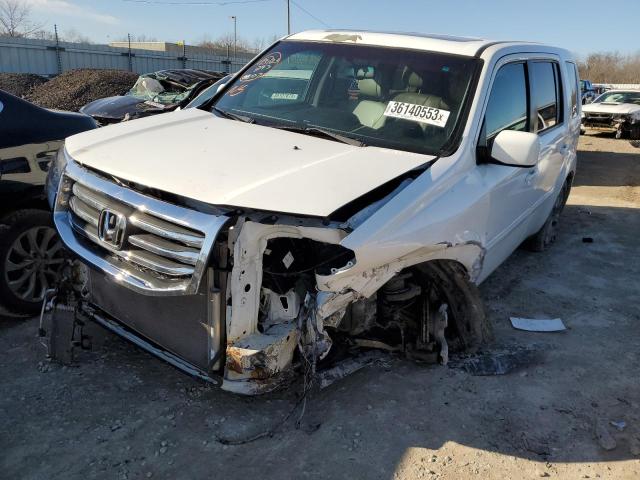 HONDA PILOT EXL 2015 with VIN 5FNYF4H52FB073745 - Photo from auction
