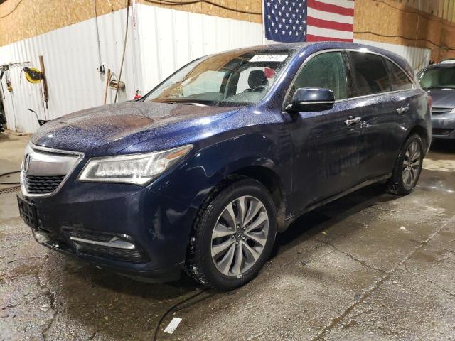 ACURA MDX TECHNO 2015 with VIN 5FRYD4H49FB008791 - Photo from auction