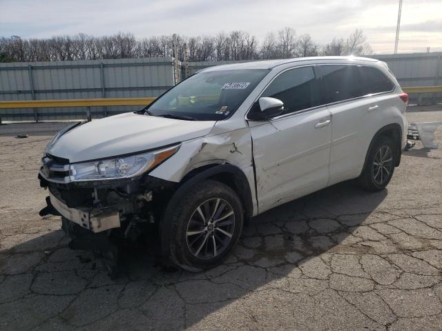 TOYOTA HIGHLANDER 2018 with VIN 5TDJZRFHXJS547397 - Photo from auction