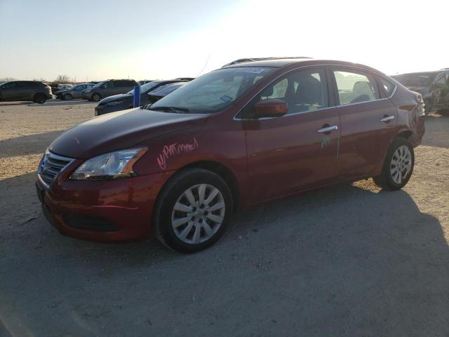 NISSAN SENTRA S 2015 with VIN 3N1AB7AP0FL636015 - Photo from auction