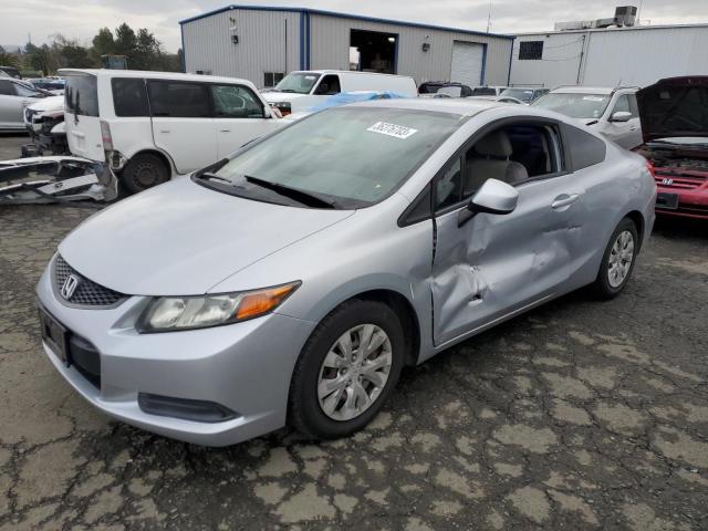 HONDA CIVIC LX 2012 with VIN 2HGFG3B59CH524829 - Photo from auction