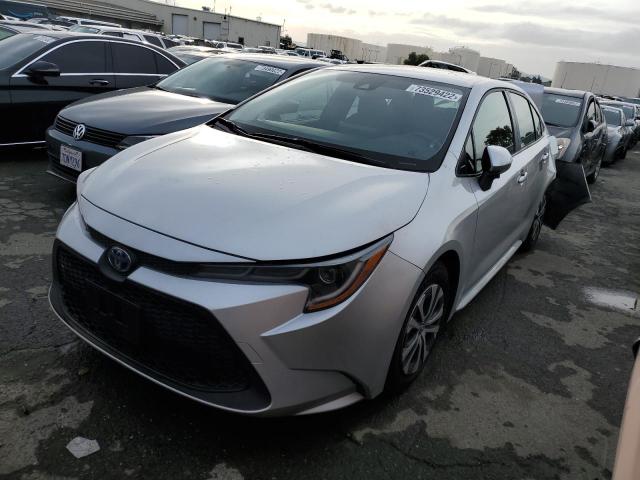 TOYOTA COROLLA LE 2022 with VIN JTDEAMDE8NJ057094 - Photo from auction