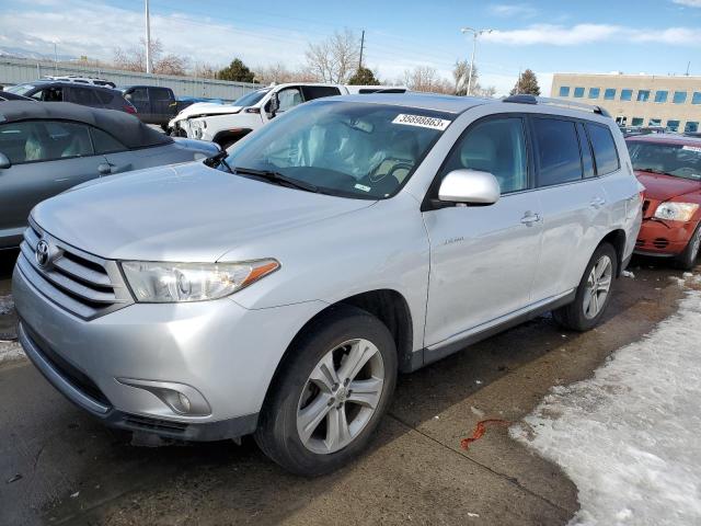 TOYOTA HIGHLANDER 2013 with VIN 5TDDK3EH4DS251781 - Photo from auction