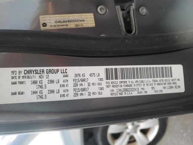 Photo 14 from auction – 2013 JEEP COMPASS SP with VIN 1C4NJDBB6DD222419