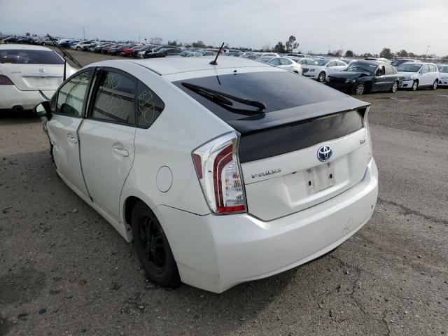 Photo 2 from auction – 2015 TOYOTA PRIUS with VIN JTDKN3DU4F0443088