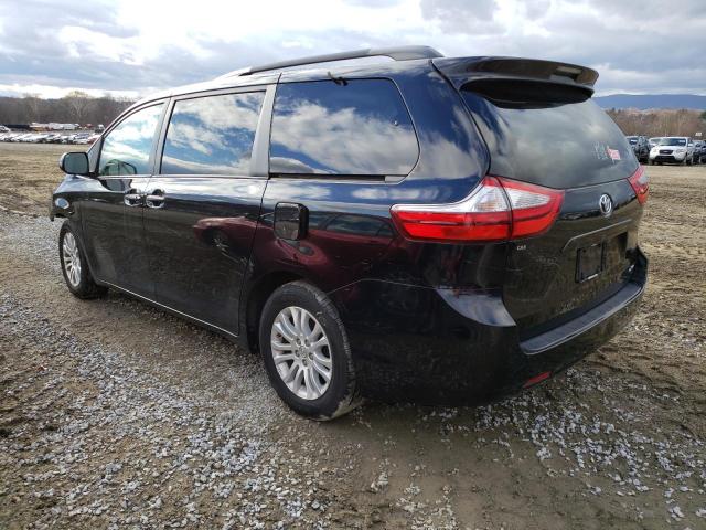 Photo 2 from auction – 2016 TOYOTA SIENNA XLE with VIN 5TDYK3DC2GS749490