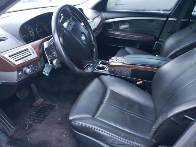 Photo 7 from auction – 2006 BMW 750 LI with VIN WBAHN835X6DT29121