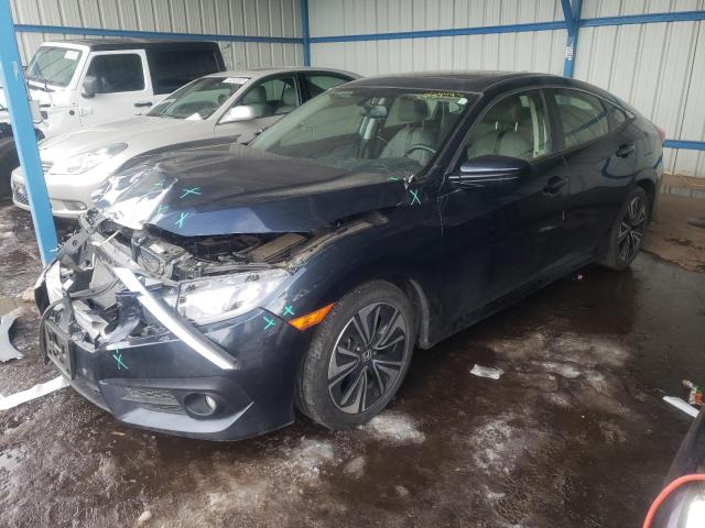 Photo 1 from auction – 2018 HONDA CIVIC EXL with VIN JHMFC1F71JX042227