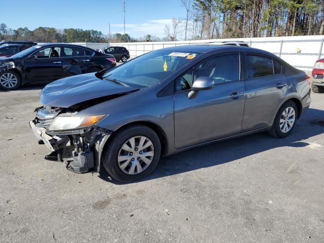 HONDA CIVIC LX 2012 with VIN 19XFB2F58CE084650 - Photo from auction
