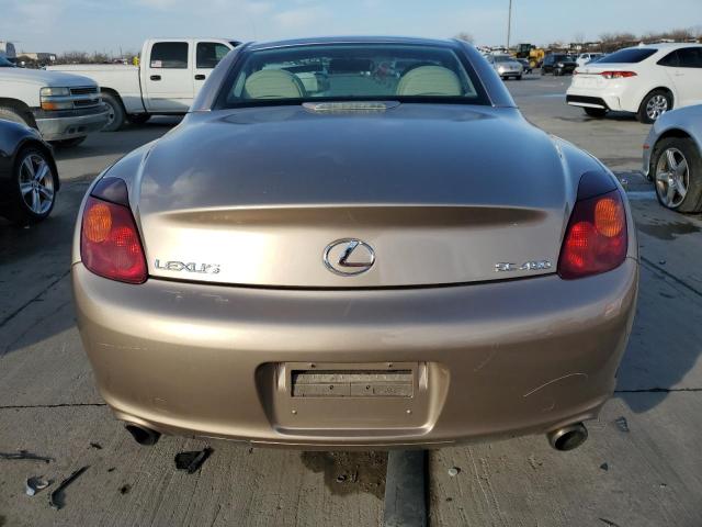 Photo 6 from auction – 2002 LEXUS SC 430 with VIN JTHFN48Y320016143