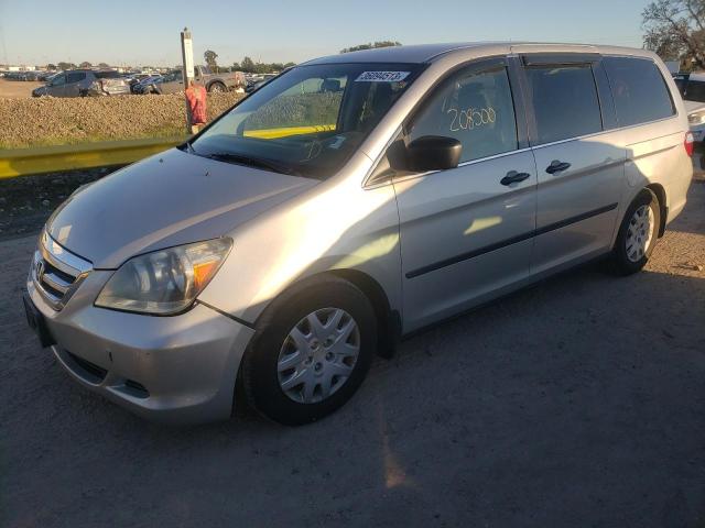 HONDA ODYSSEY LX 2007 with VIN 5FNRL38227B115149 - Photo from auction