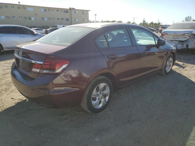Photo 3 from auction – 2014 HONDA CIVIC LX with VIN 2HGFB2F58EH541904