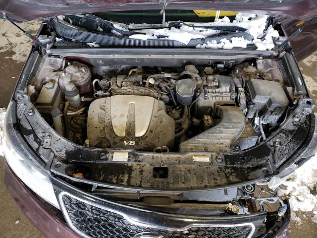 Photo 12 from auction – 2011 KIA SORENTO SX with VIN 5XYKWDA25BG122297