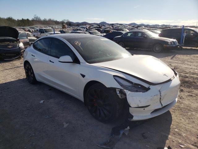 Photo 4 from auction – 2021 TESLA MODEL 3 with VIN 5YJ3E1EC9MF054413