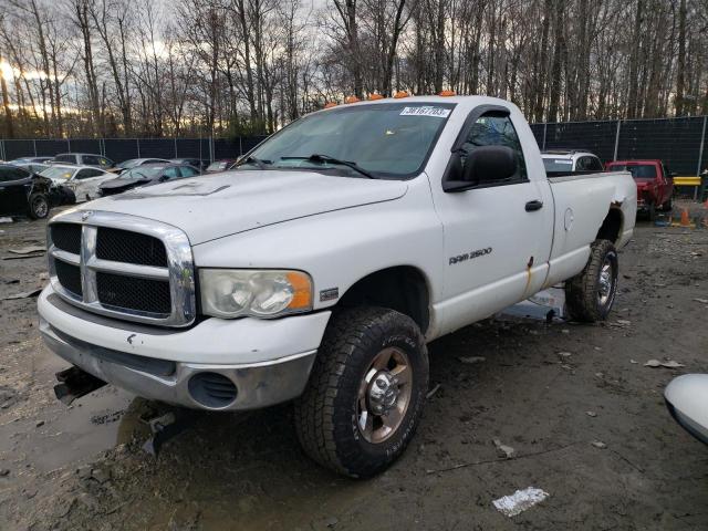 DODGE RAM 2500 2005 with VIN 3D7KS26D65G731890 - Photo from auction