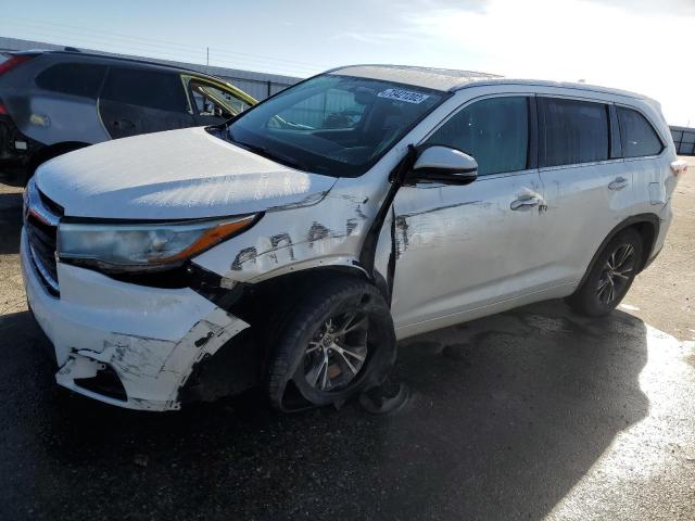 TOYOTA HIGHLANDER 2016 with VIN 5TDKKRFHXGS138690 - Photo from auction